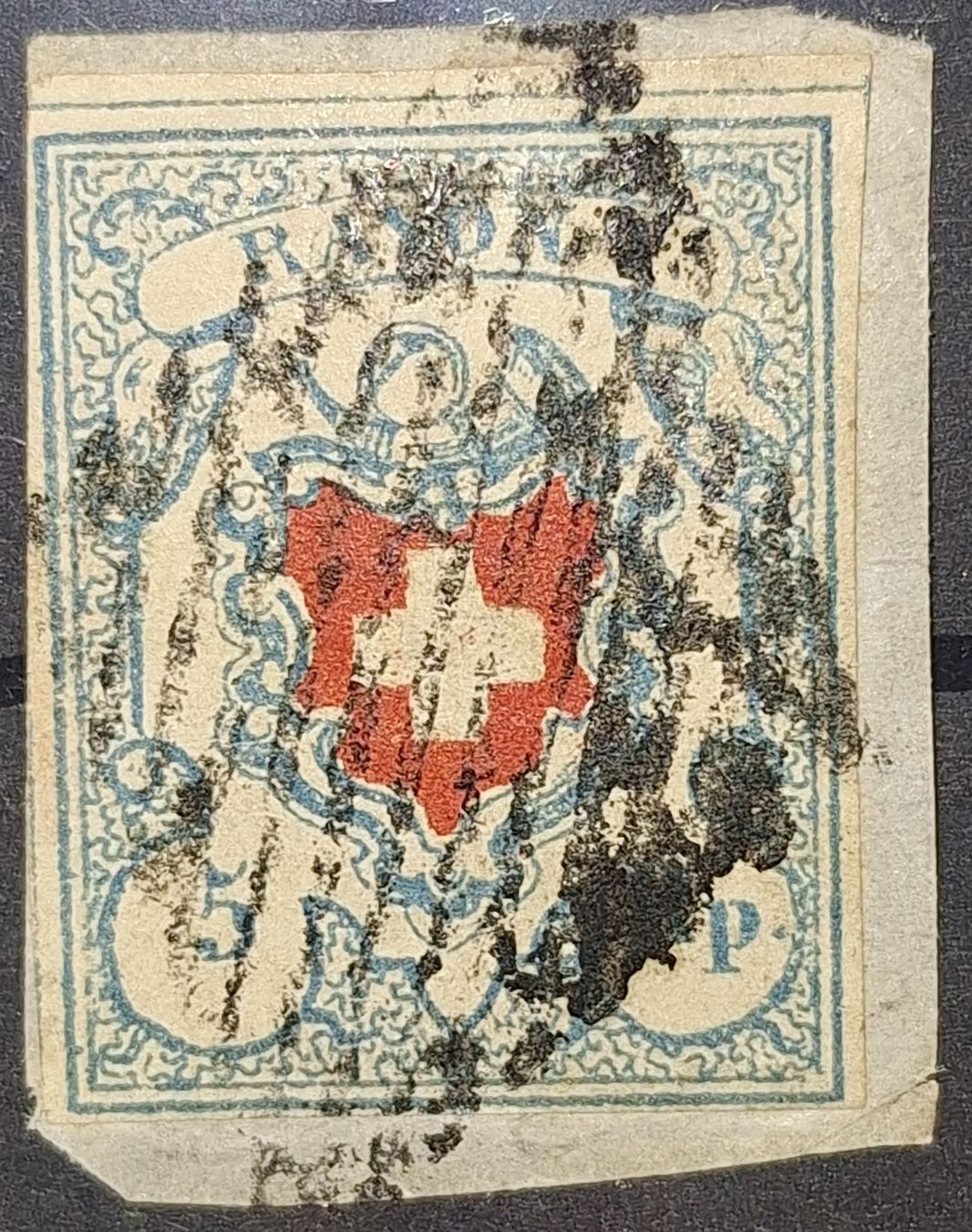 Tutti i francobolli: Rayon 17 II Typ 1 C2 - LU mit Attest – Usato da Balgach venduto da SIMEON27