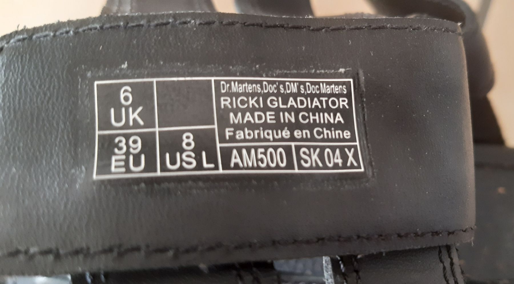 Dr. Martens Scarpe da donna: Dr Martens sandales Ricki Gladiator 39 – Nuovo e nell'imballaggio originale da Treycovagnes venduto da Diabolik70orange 9
