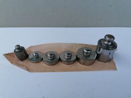 Gewichtsstueck Set gebraucht gebraucht 6 Stueck