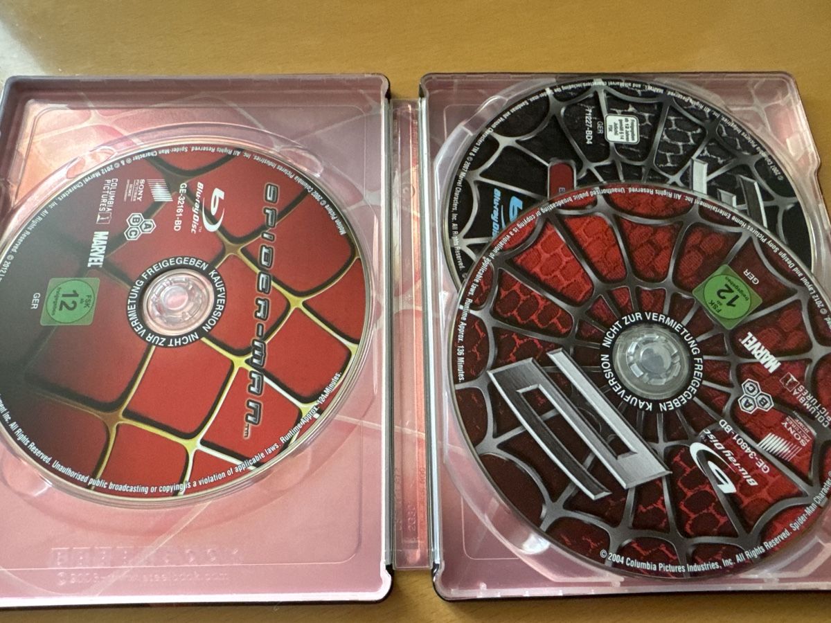 Alle DVDs: Spider-Man 1-3 – Gebraucht aus Brunnadern von Nanuk60 2