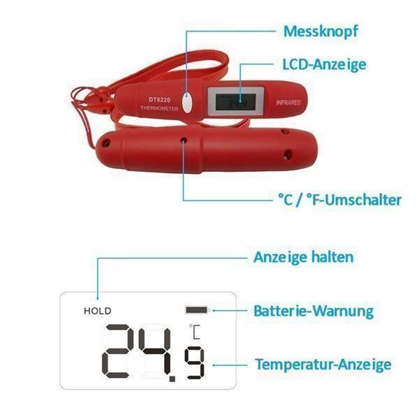 Sonstiges für Haushalt & Wohnen: Infrarot-Thermometer – Neu und originalverpackt aus Giubiasco von softmail 1