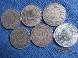 6 x 2francs pour seulement 1 franc