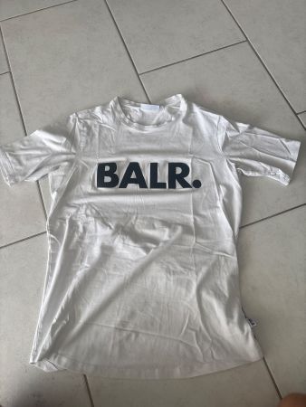 T-Shirt BALR. weiss Grösse S getragen guter Zustand