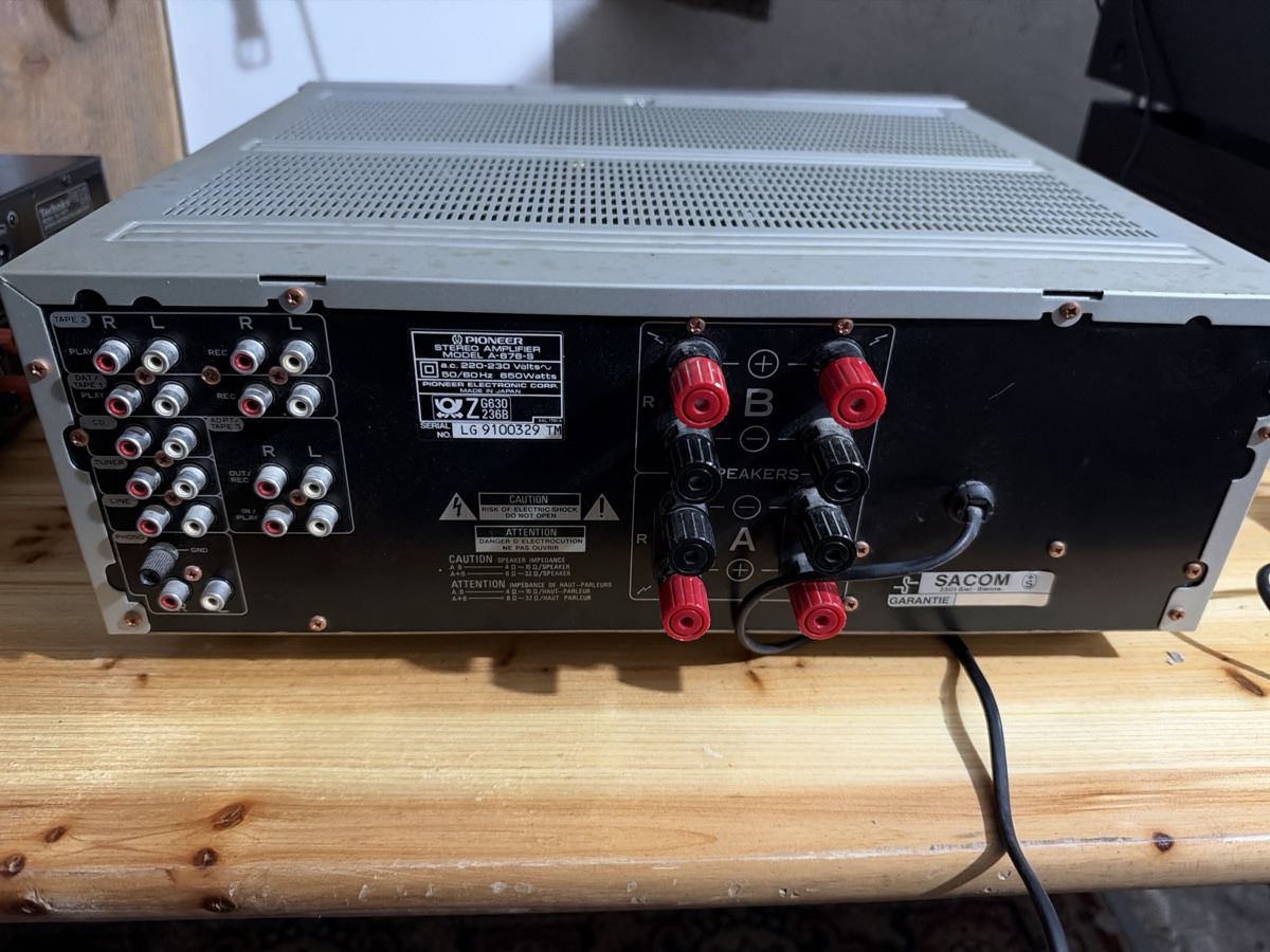 Pioneer Amplificatori: Pioneer A-676-S – Usato da Bouveret venduto da vit_br9v 1