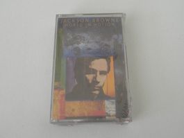 Mint MC USA Rock Sänger Jackson Browne 1989 World in Motion