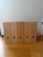 Ablagefächer 5 Stk. aus Holz