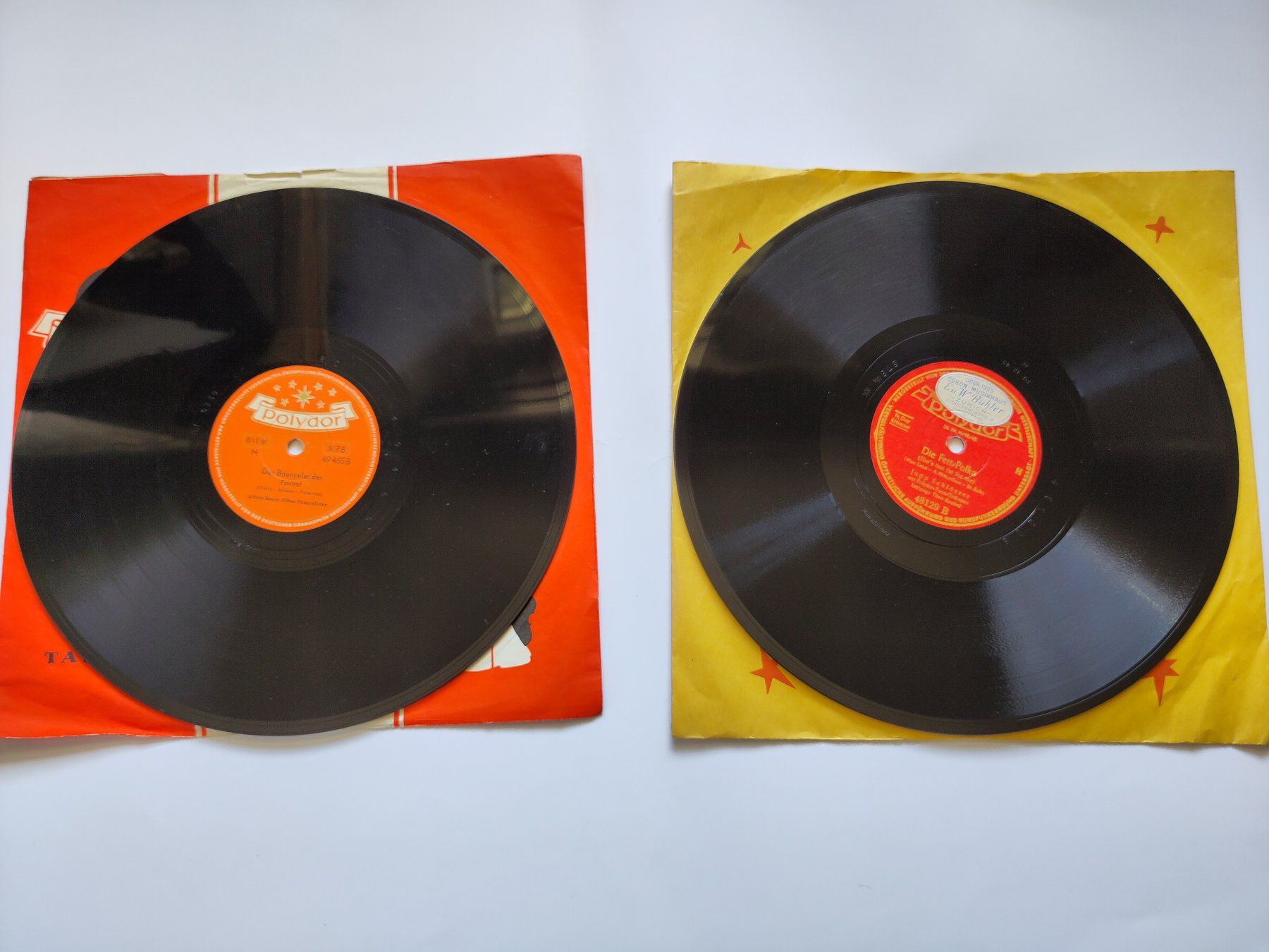 Dischi in vinile: 10 Schellacks Deutscher Schlager 1950er-Jahre – Usato da Schaffhausen venduto da RolfMeister 5