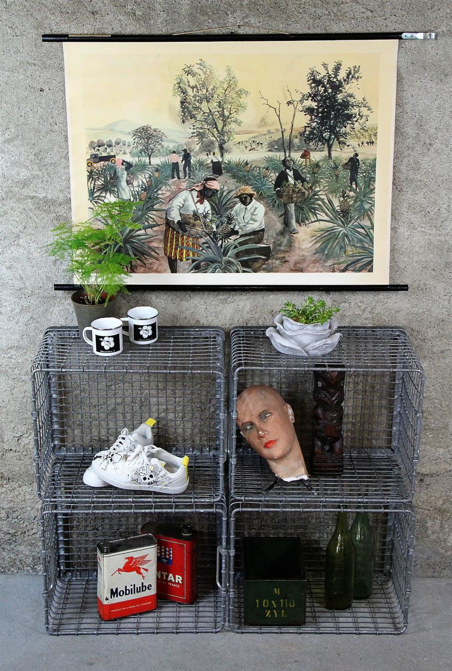 Poster & Bilder: Schulwandbild "Ananasernte, Ananas" – Gebraucht aus Birrwil von brandschatz_birrwil