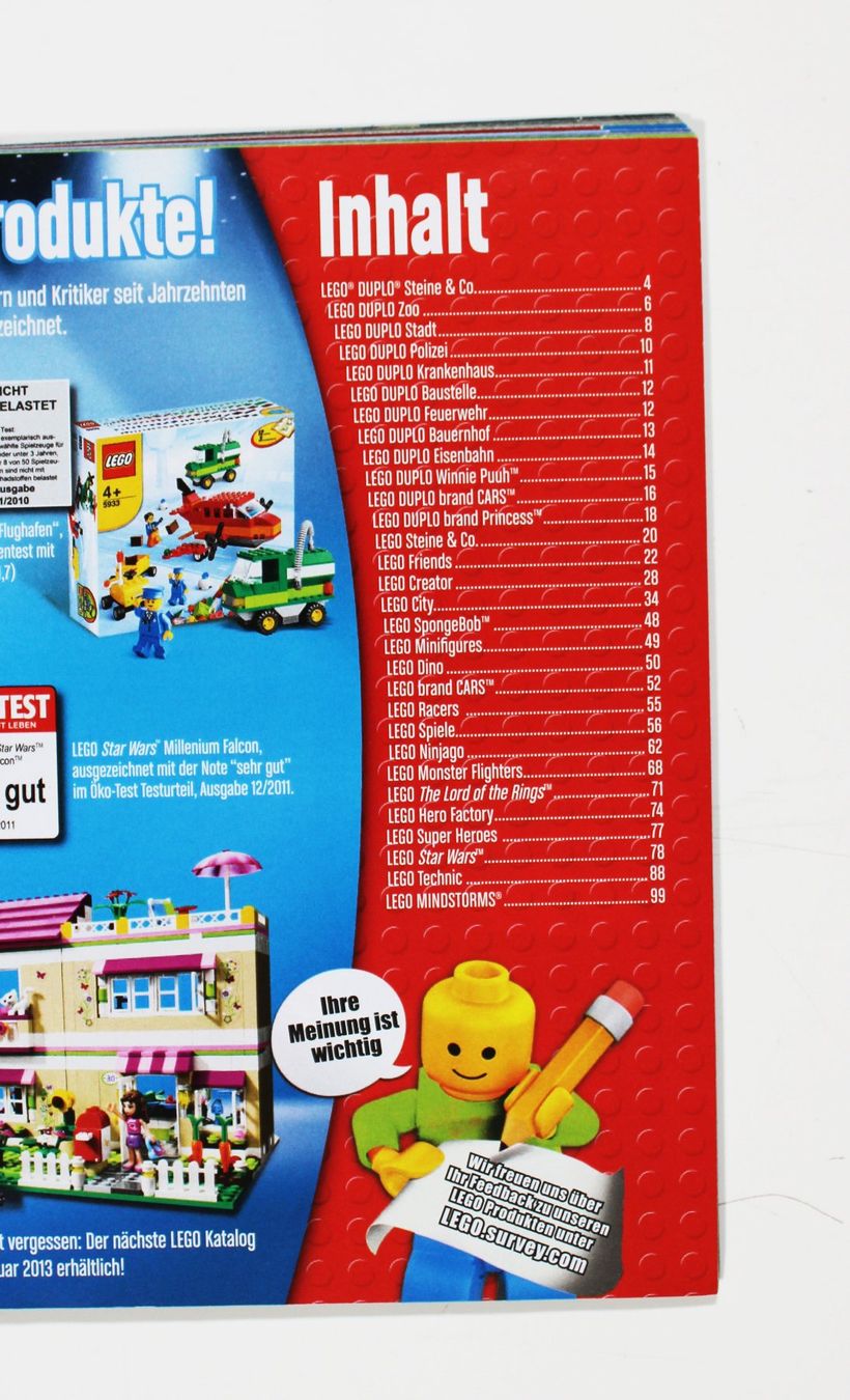 Lego Documenti: LEGO KATALOG Juli - Dezember 2012 - DARTH VADER – Nuovo (secondo la descrizione) da Brüttisellen venduto da Collector-Corner 2