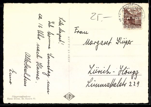 Cartoline postali: AK Trogen /App., Fliegeraufnahme – Usato da Berlin venduto da bartko-reher 1