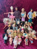 Vintage Barbie Sammlung – Barbie, Ken, Shelly/Kelly, Skipper