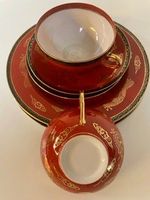 Ancien Duo de Tasses Japonaises Porcelaine Fine, Lithophanie
