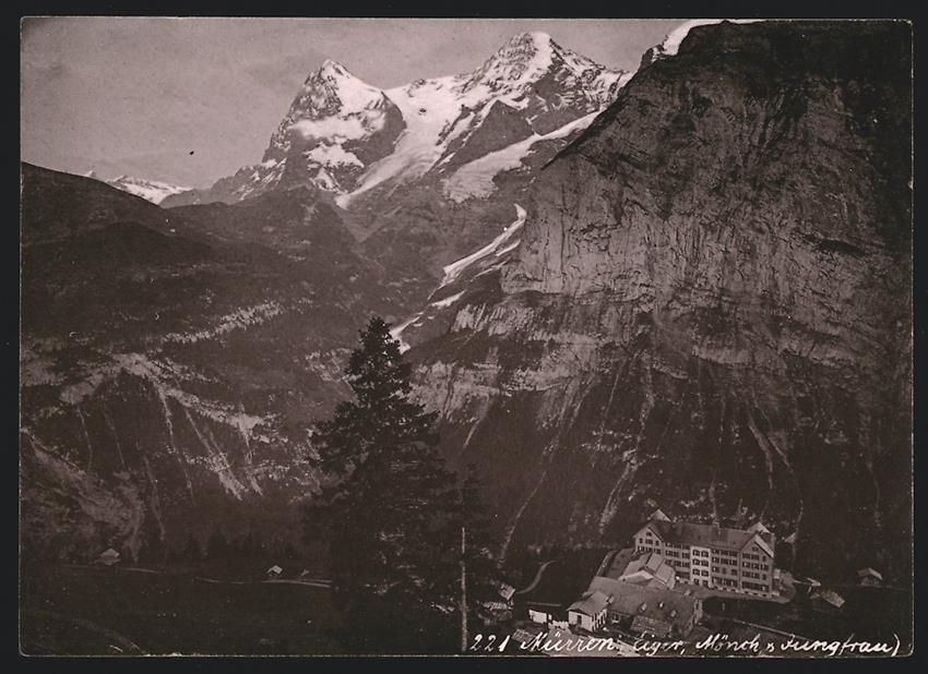 Fotografie &  Plakate: Fotografie Mürren, Eiger, Mönch, Jungf – Gebraucht aus Berlin von bartko-reher