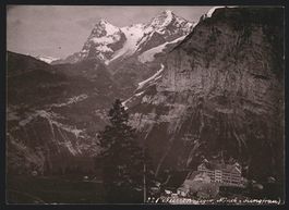 Fotografie Mürren, Eiger, Mönch, Jungf