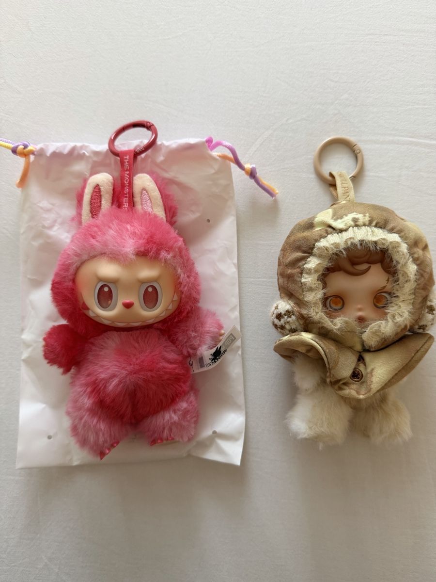 Pop Mart Statuette: 2 figurines - LABUBU - SKULLPANDA – Usato da Concise venduto da Lae99 1