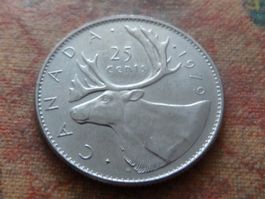 CANADA  25  Cents  1979