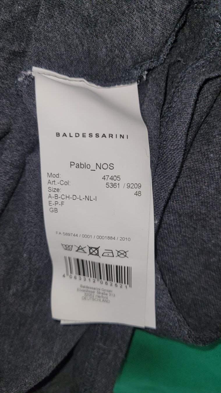 Magliette Polo: Graues Baldessarini Poloshirt Gr.48 – Usato da Rheinfelden venduto da topas70 1
