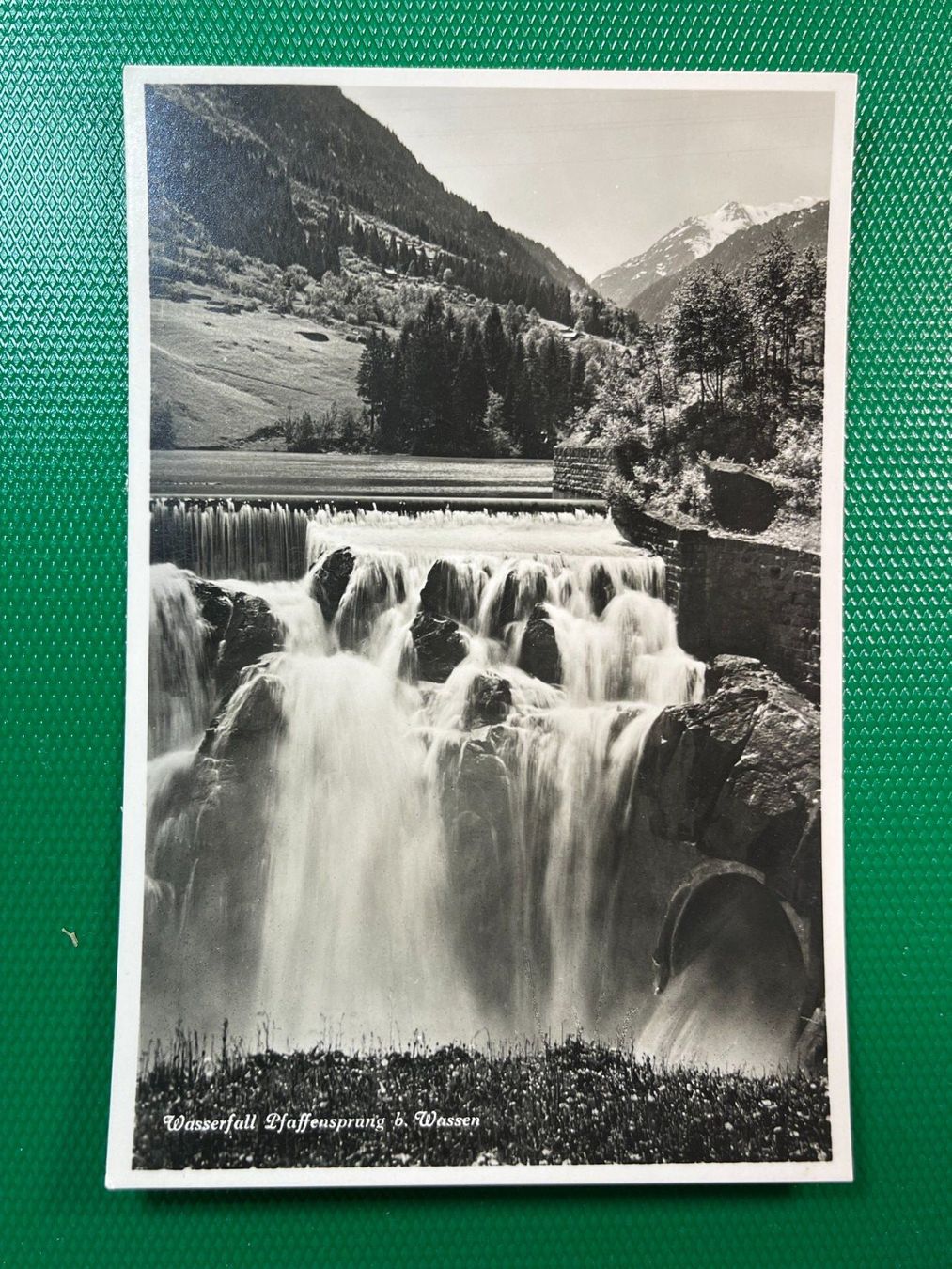 Cartoline postali: Wasserfall Pfaffensprung bei Wassen – Usato da Steg VS venduto da _vinci_