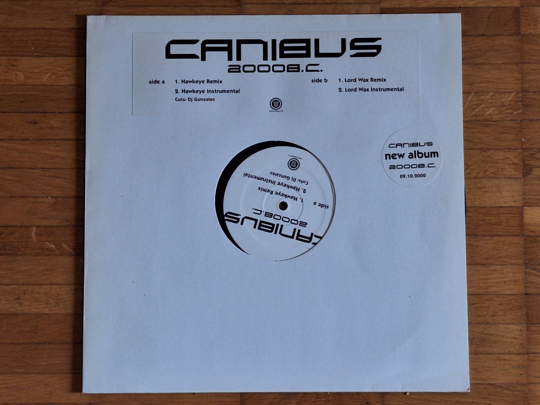 Schallplatten: Canibus, 2000 B.C. (Remixes) - 12" Maxi DE 2000 – Neu (gemäss Beschreibung) aus Oberentfelden von Musicud