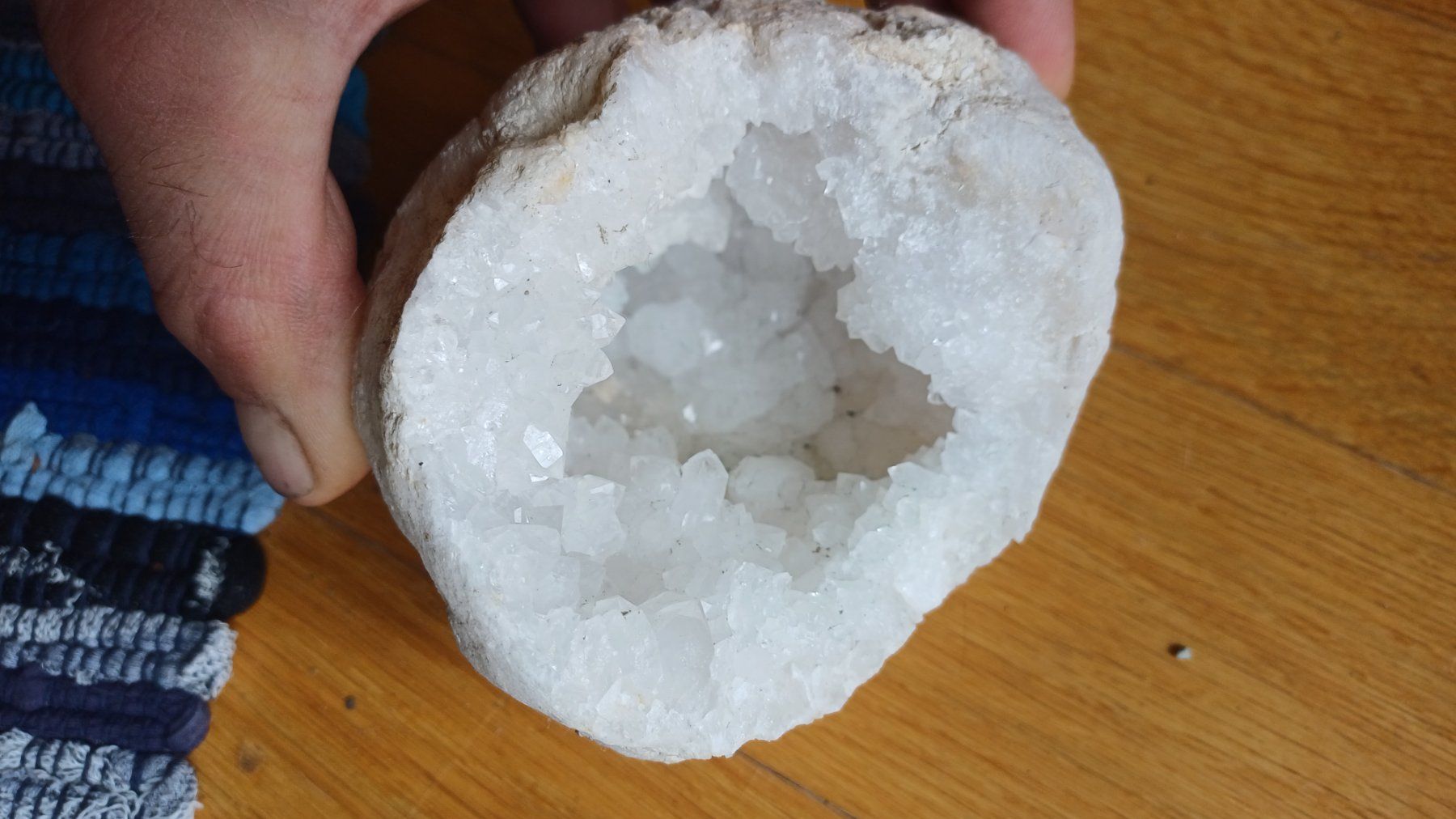 Minerali & Pietre curative: Wunderschöne Geode / Druse zu verkaufen! – Usato da Oberneunforn venduto da Bumbam 4