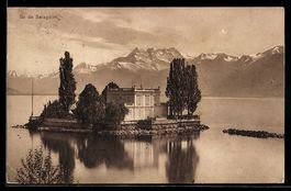 Clarens, Île de Salagnon, Vue général