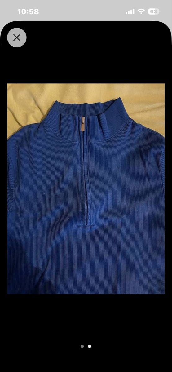 H&M Maglioni & Felpe: Blauer Pullover mit Reissverschluss Grösse M – Usato da Reinach AG venduto da leo_8j25 1