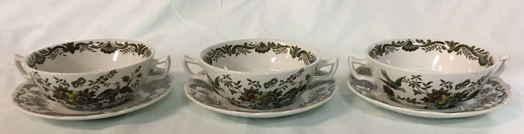 Tassen: 3 x Windsor Suppentassengedeck 2.tlg. – Gebraucht aus Oftringen von Vucki