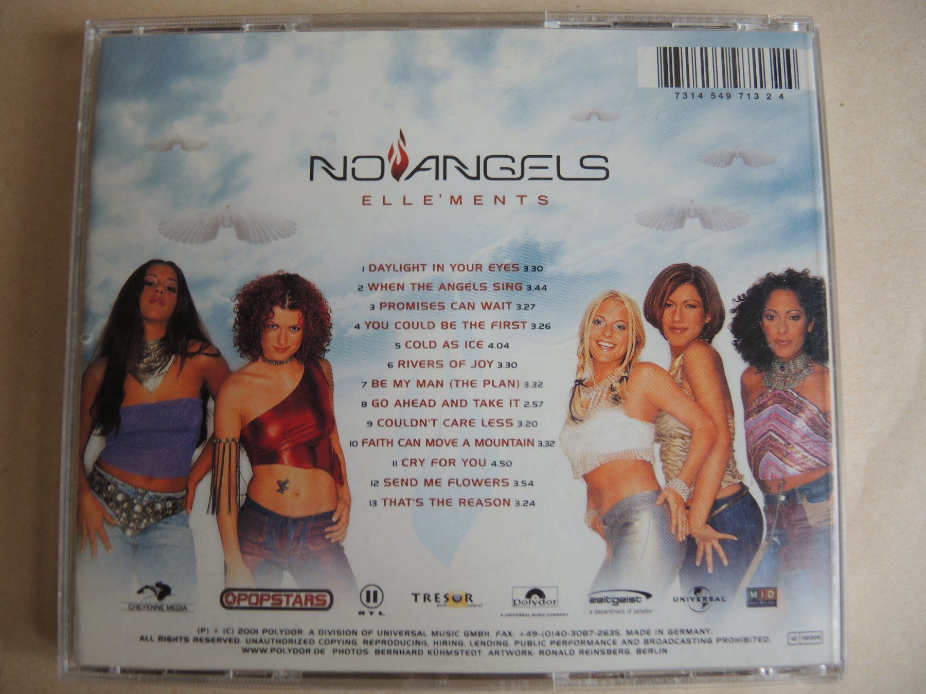 CDs: No Angels - Elle'ments ( CD , Pop) – Gebraucht aus Rorschach von Pop-upBrocki 3