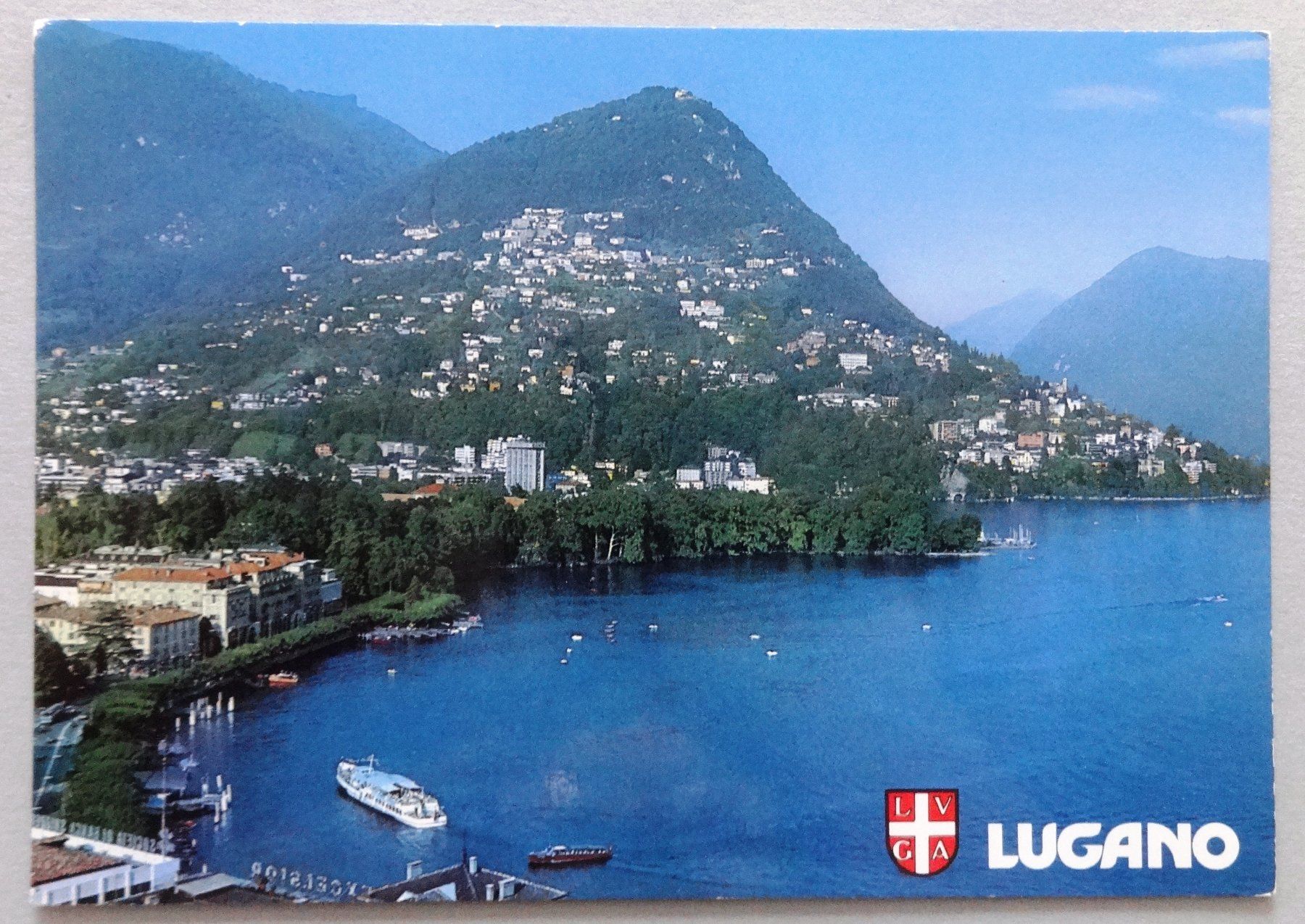 Cartoline postali: Lugano - Monte Brè (925 m s.m.) – Usato da Fétigny venduto da Billy2miny