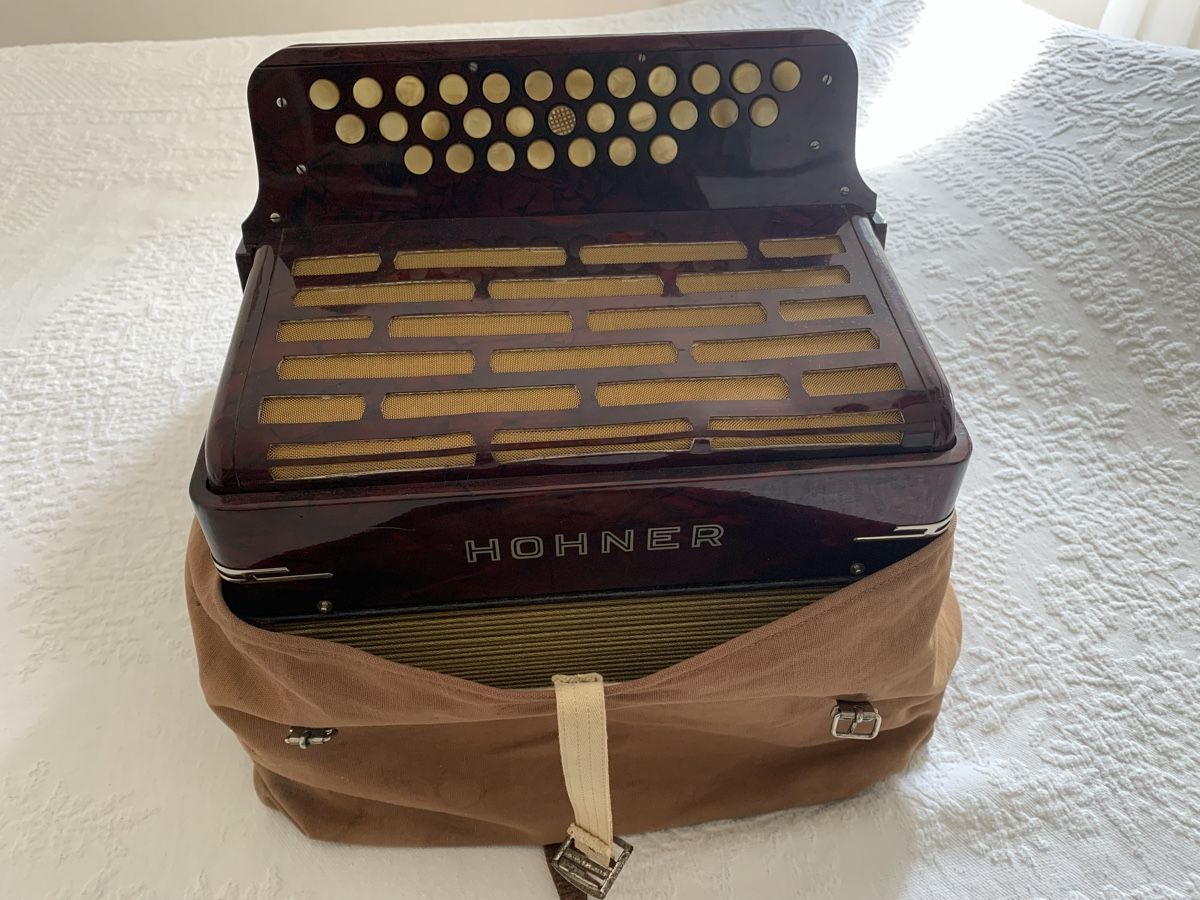 Hohner Strumenti musicali: Diatonische Handorgel / Concertina en Sol – Usato da Zürich venduto da Olimpied 1
