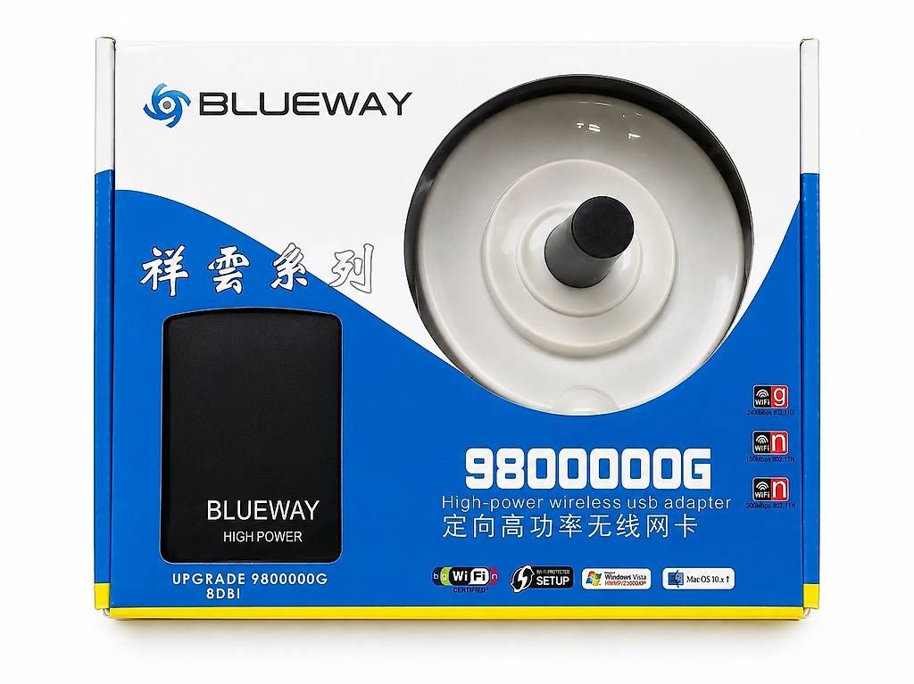 Laufwerke & Adapter: BLUEWAY 9800000G High-Power WLAN USB Adapter  Neu – Gebraucht aus Schänis von patrickangehrn 1