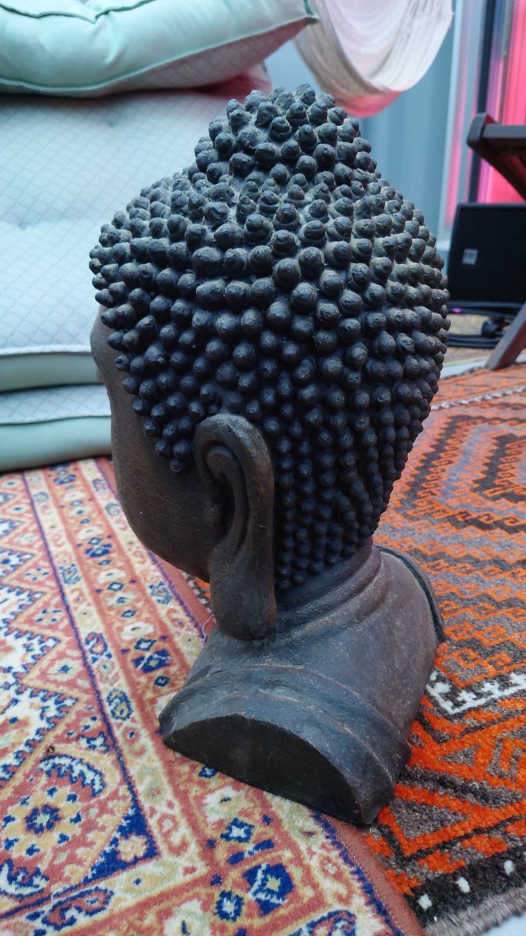 Sculture & Statue: Budha Kopf Skulptur 30 cm – Usato da Wittenbach venduto da Aberanders 1
