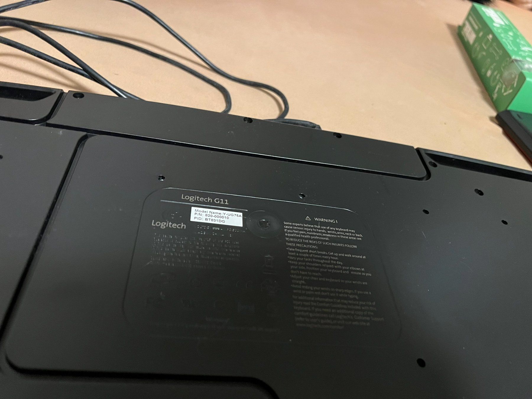 Tastaturen: Logitech G11 Gaming Keyboard kabelgebunden USB – Gebraucht aus Volketswil von Lootington_Post 1