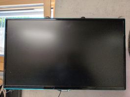 Samsung TV LT27D390 mit Wandhalterung und Fernbedienung