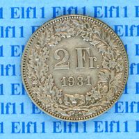 CHF___2.00 1931 vz 2 Franken