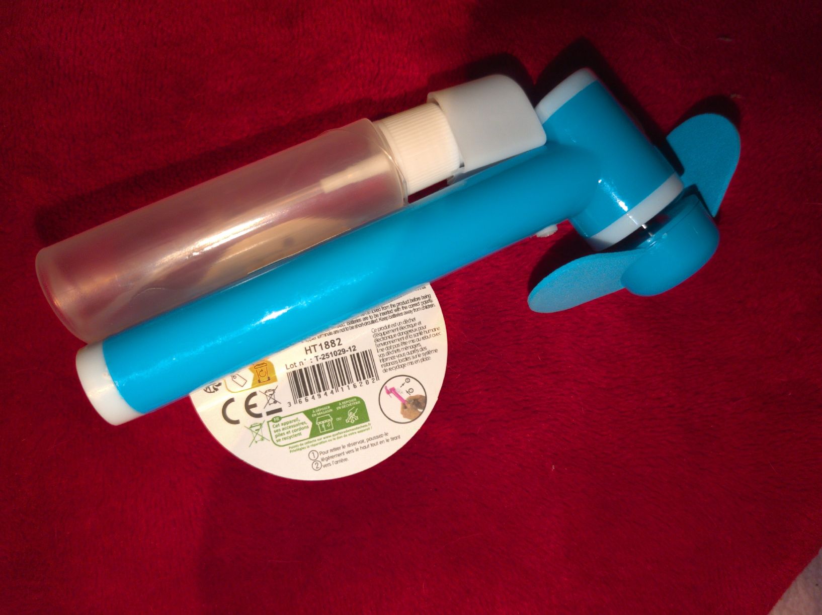 Ventilateurs: Kleiner Wassernebel Ventilator  – Neuf avec emballage d'origine à Oberuzwil par Hannimaus88 1