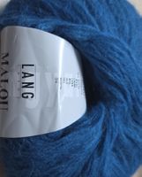 Alpaka Wolle Lang Yarns Malou blau neu 2x50gr
