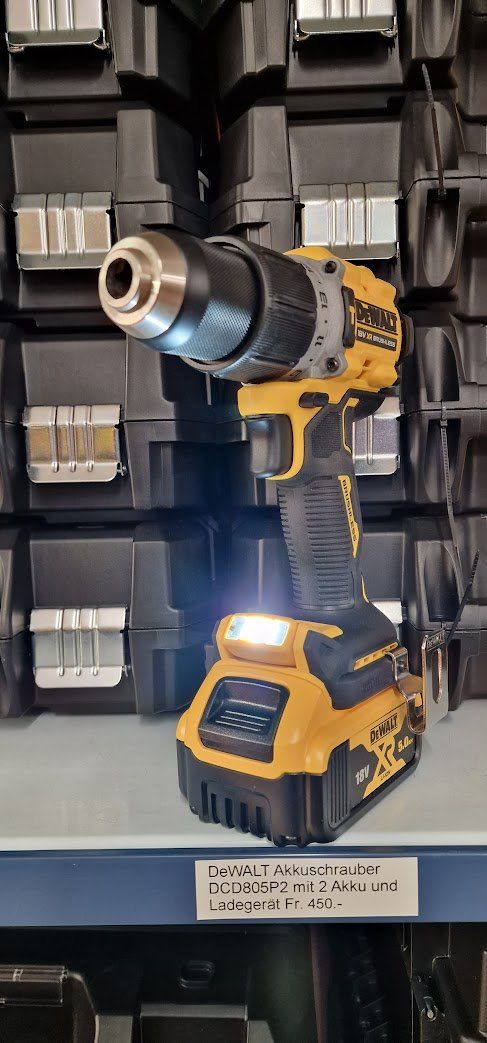 Dewalt Trapani: DeWALT 18V Akkuschrauber DCD805P2 – Nuovo e nell'imballaggio originale da Koppigen venduto da Bracher_Mail-House 5