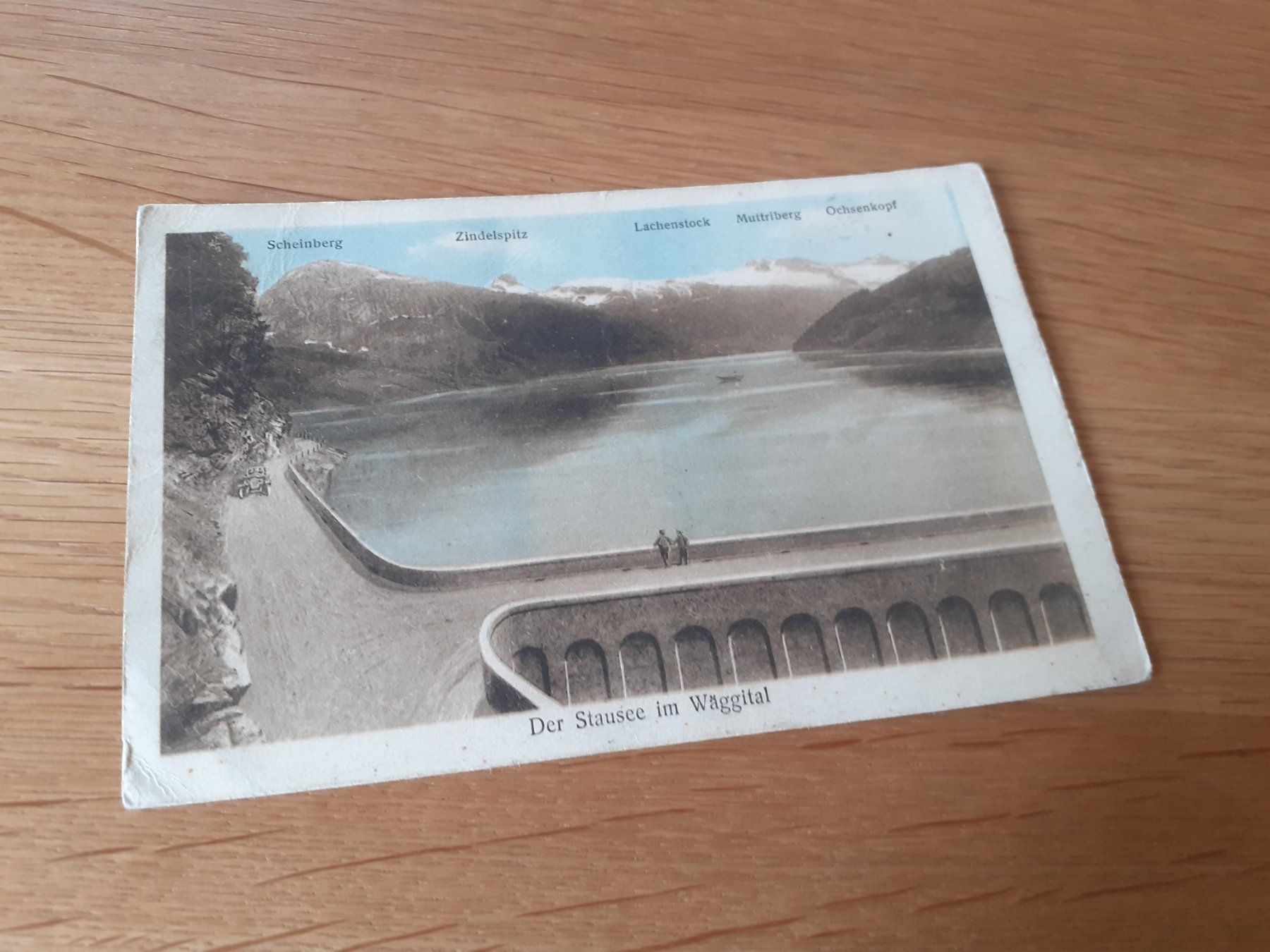 Cartoline postali: Der STAUSEE im WAEGGITAL - 1925 – Usato da Winterthur venduto da Ornyx7