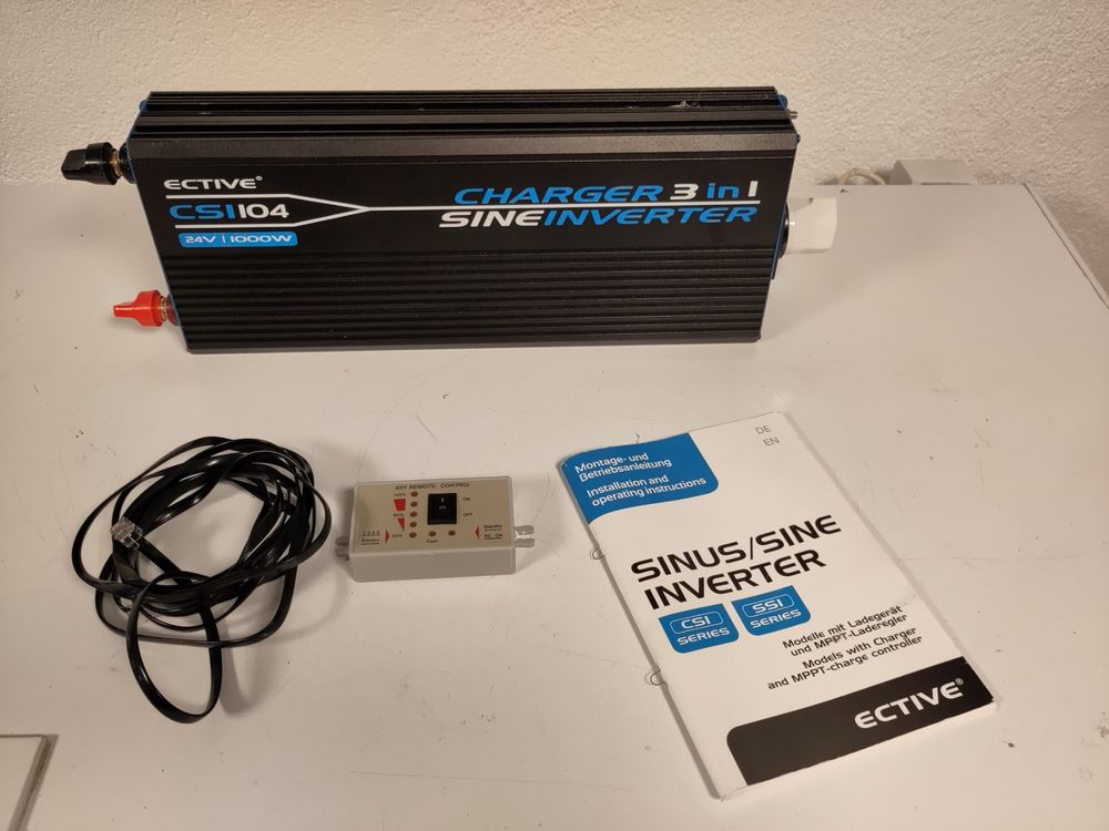 Wechselrichter Ective Inverter 24V 1000W | Kaufen auf Ricardo