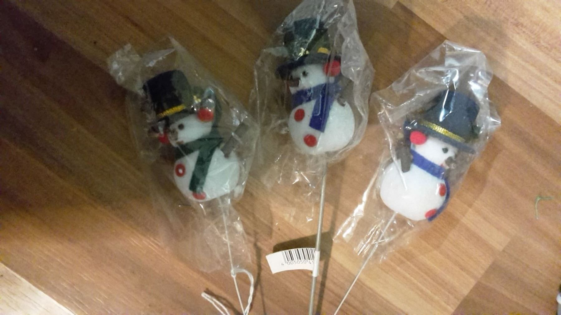 Tutte le decorazioni: Restposten Schnee und Weihnachtsmann – Nuovo e nell'imballaggio originale da Schwarzenburg venduto da Flamingo07