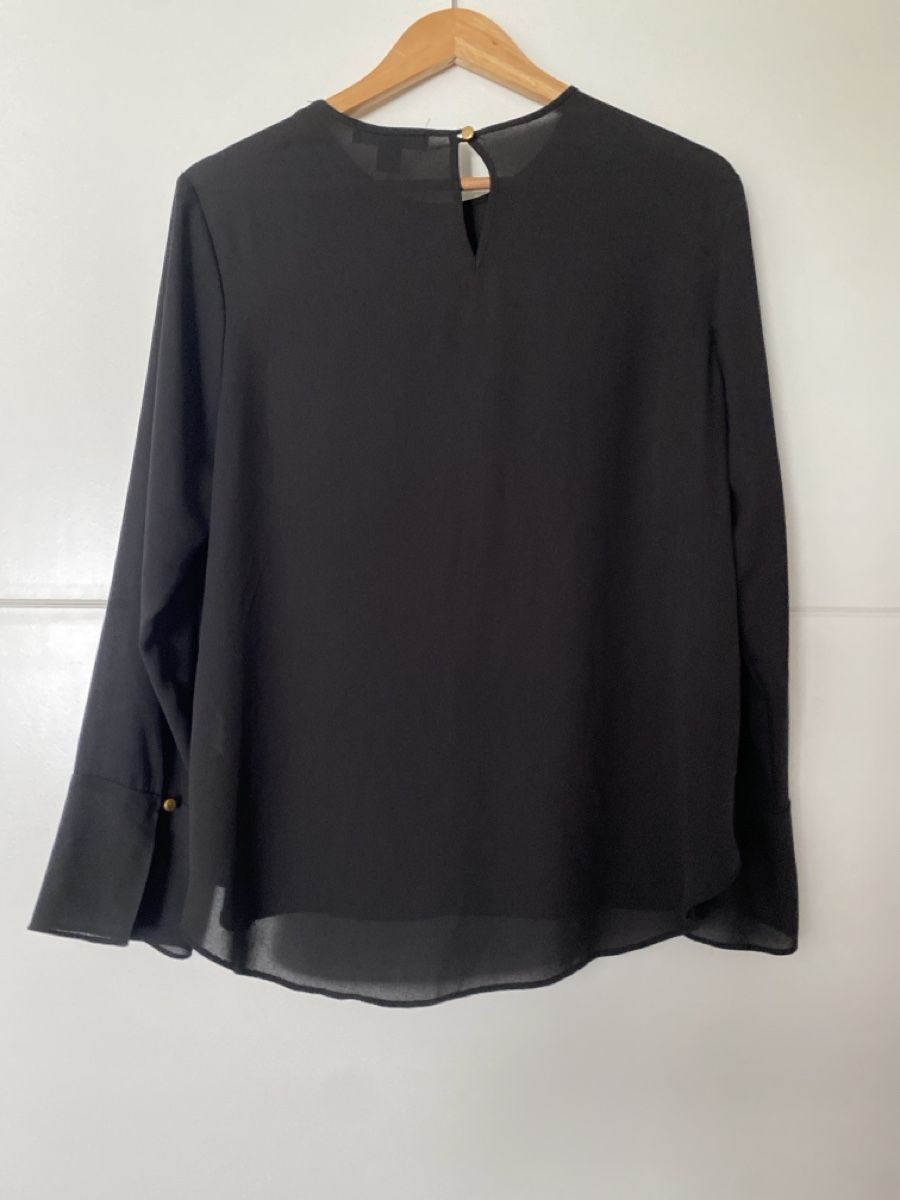 Primark Camicette: Schwarze Bluse von Primark, Gr. 42 – Usato da Alpnach Dorf venduto da melbb 1