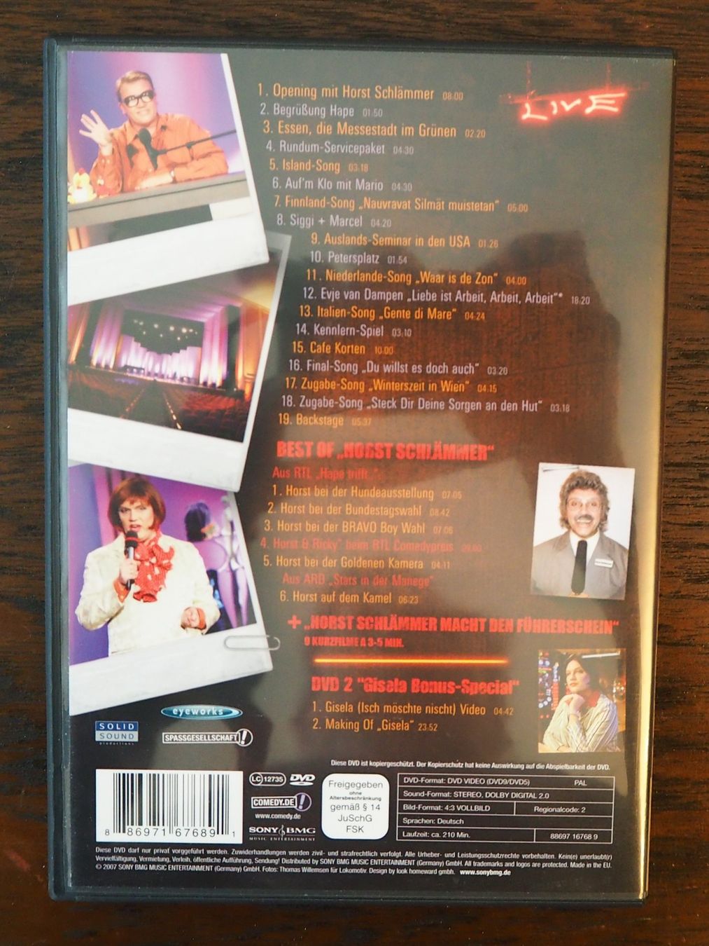 Tutti i DVDs: Hape Kerkeling-Set / 3 Boxen mit 7 DVDs – Usato da Chur venduto da dluli 6