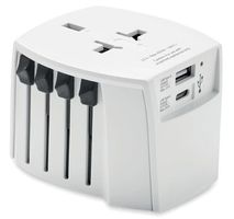 Skross MUV USB Reiseadapter (World Adapter 2xA)