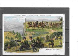 Ansichtskarte Militär 1901 mit Kavallerie