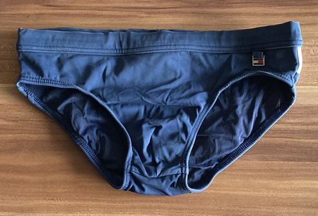 Gr. S blaue Badehose von Tommy Hilfiger