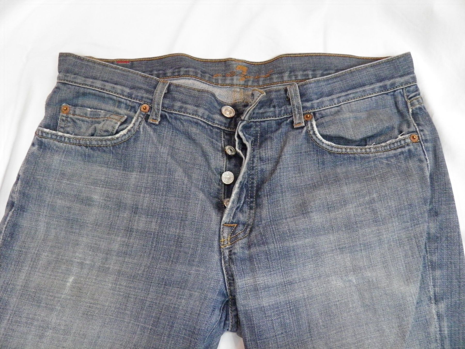 Mankind Jeans: Herren Jeans 7 FOR ALL MANKIND, Gr. 33 – Usato da Rüti ZH venduto da corvus-corvus 1