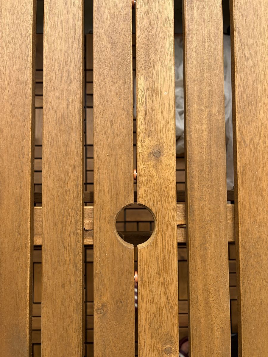 Tables: IKEA NÄMMARÖ Tisch/aussen/hellbraun – D'occasion à Hochdorf par den_9dg5 5