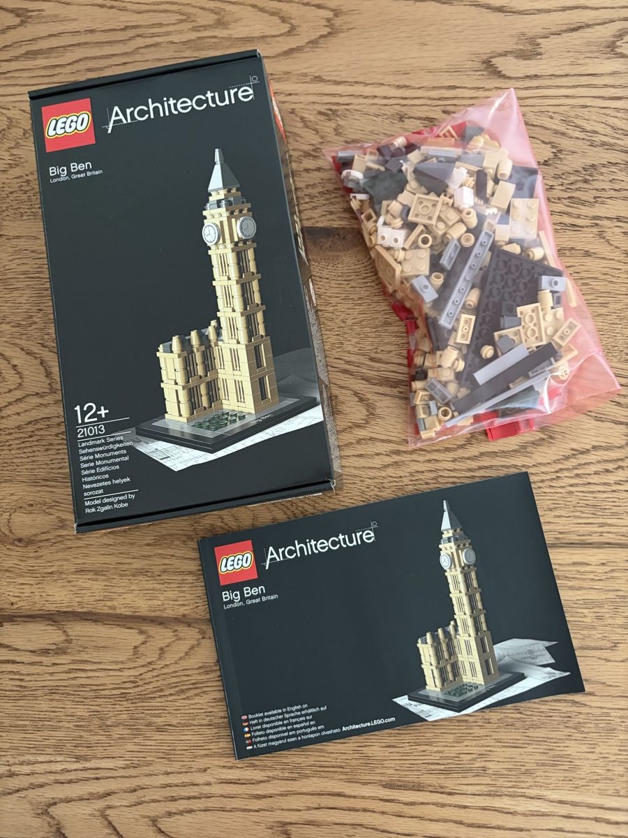 Lego Kit di costruzioni: LEGO Architecture Big Ben 21013 – Usato da Uster venduto da fni89