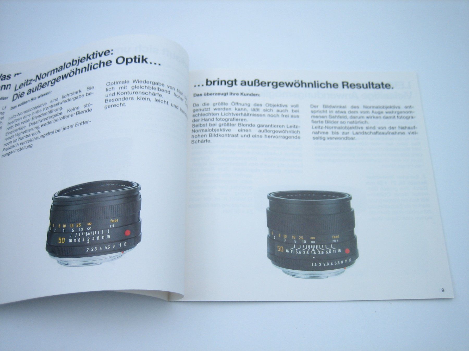 Leica Documenti: Leica R-Objektive alter Prospekt/Katalog – Usato da Zürich venduto da Tomi118 3